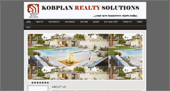 Desktop Screenshot of kobplanrealty.com